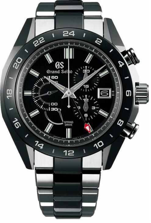 Best replica Grand Seiko Black Ceramic SBGC223 watches